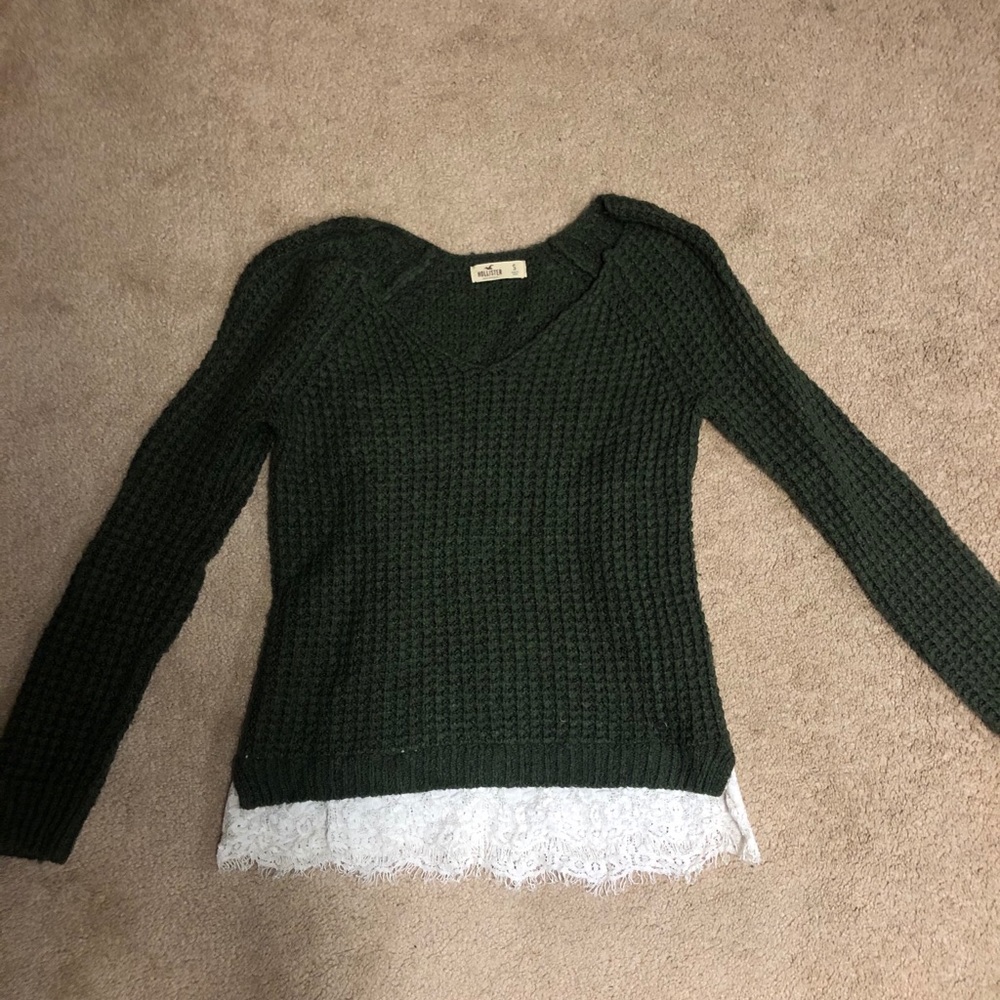 Green sweater